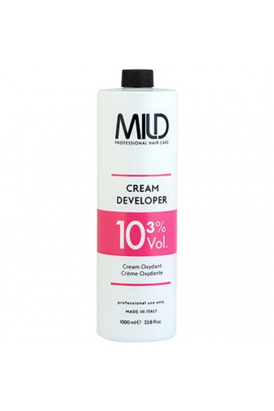 Mild Peroxside Cream Developer 3% 10 VOL. 1000ml.