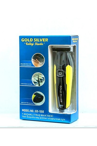 Gold Silver GS-550 Profesyonel Saç Kesme Makinesi